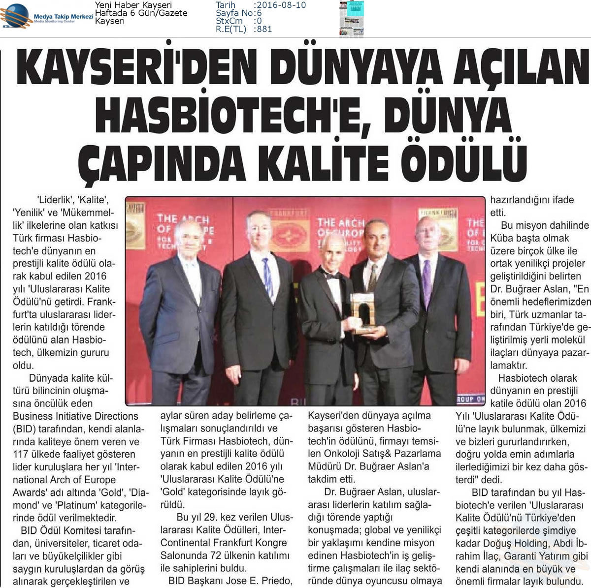 Yeni Haber Kayseri Gazetesi