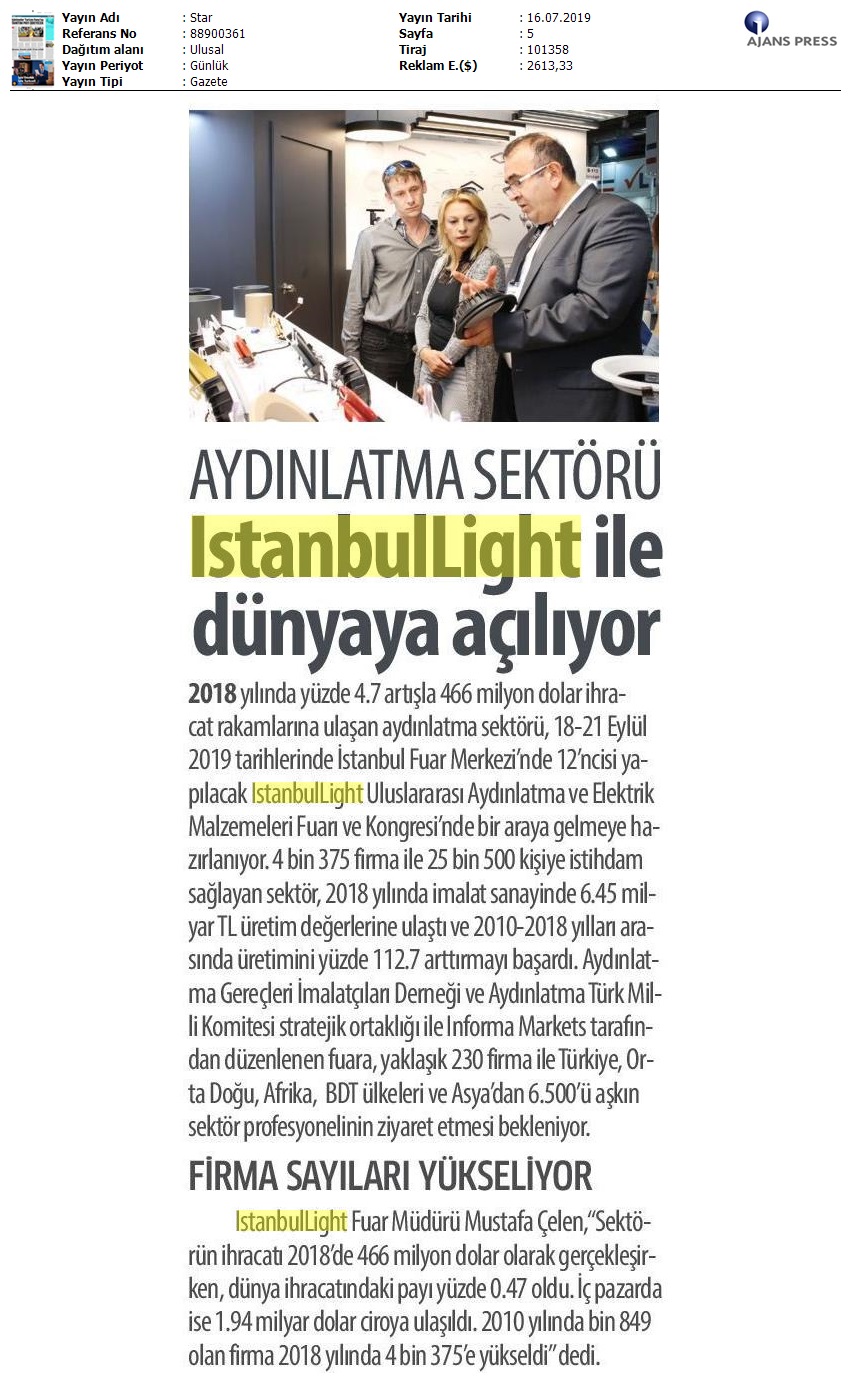 Star-İstanbullight İle Dünyaya Ağlıyor